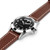 Hamilton Khaki Field King 40mm Black Dial Brown Leather Strap Men's Watch H64475531