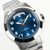 Hamilton Khaki Field King 40mm Blue Dial Stainless Steel Bracelet Men's Watch H64475140