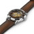 Hamilton Jazzmaster Open Heart 42mm Champagne Dial Brown Leather Strap Men's Watch H32705501