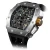 TSAR BOMBA Elemental 43mm Black Dial Men's Quartz Chronograph TB8204Q-13
