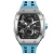 TSAR BOMBA Elemental 45mm Light Blue Dial Men's Quartz Chronograph TB8224Q-05