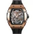 TSAR BOMBA Elemental Skeleton 45mm Black Skeleton Dial Men's Automatic Skeleton Watch TB8228A-04