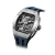TSAR BOMBA Elemental Skeleton 45mm Silver Skeleton Dial Men's Automatic Skeleton Watch TB8228A-01