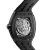 TSAR BOMBA Elemental Carbon 45mm Black Skeleton Dial Men's Carbon Automatic Skeleton Watch TB8228CF-01