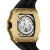 TSAR BOMBA Elemental Skeleton 43mm Champagne Skeleton Dial Men's Automatic Skeleton Watch TB8208D-13