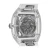 TSAR BOMBA Light Matter 45mm Skeleton Dial Men's Transparent Automatic Skeleton Watch TB8223(1+1)-01