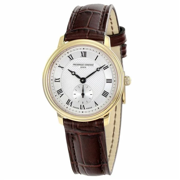 Frederique Constant Classics Slimline 28.6 mm Silver Dial Women's Quartz Watch FC-235M1S5