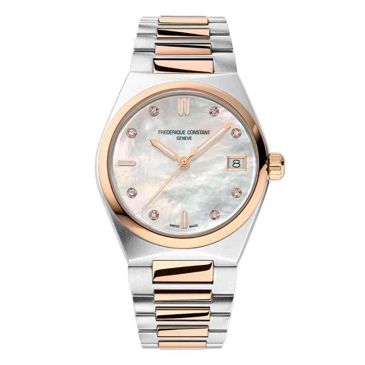 Frederique Constant Highlife 31 mm White Dial Women's Quartz Watch FC-240MPWD2NH22B