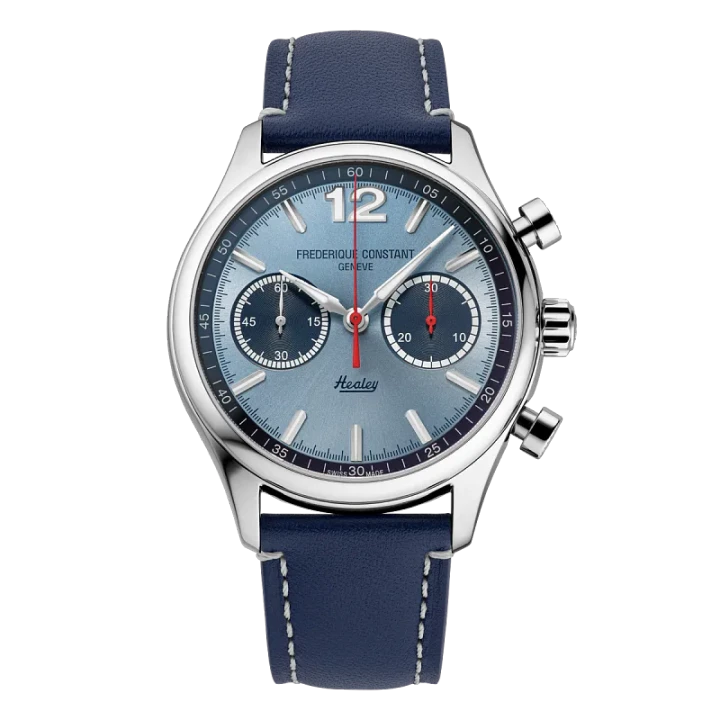 Frederique Constant Classics 42 mm Light Blue Dial Men's Automatic Watch FC-397HLBN5B6