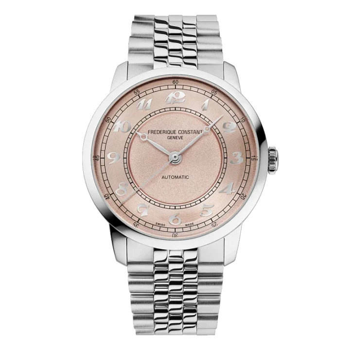Frederique Constant Classics 38.5 mm Salmon Dial Men's Automatic Watch FC-301SAL3B6B