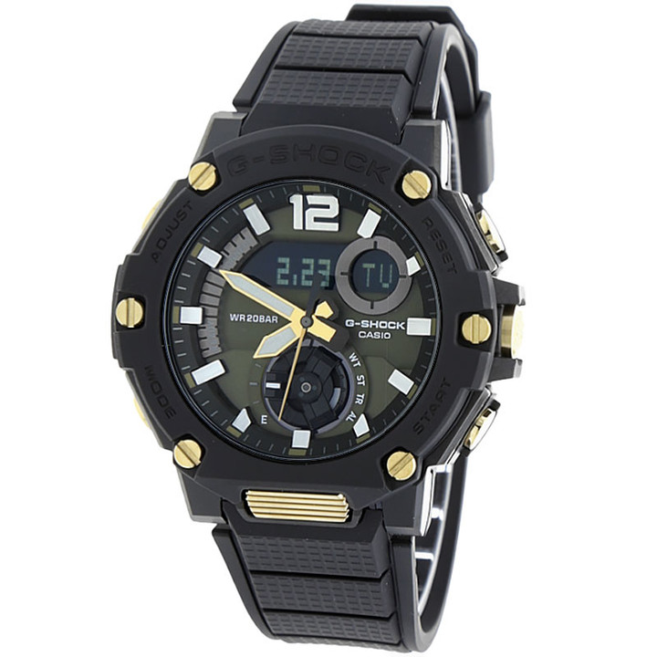 Casio G-Shock 50mm Green Dial Men's Watch GSTB300B-1A