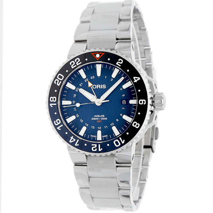 Oris Aquis Date Automatic 41.50mm Steel Men's Watch 01 733 7766 4185-Set