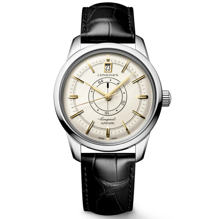 Longines Heritage Classic 38mm Central Power Reserve Men's Watch