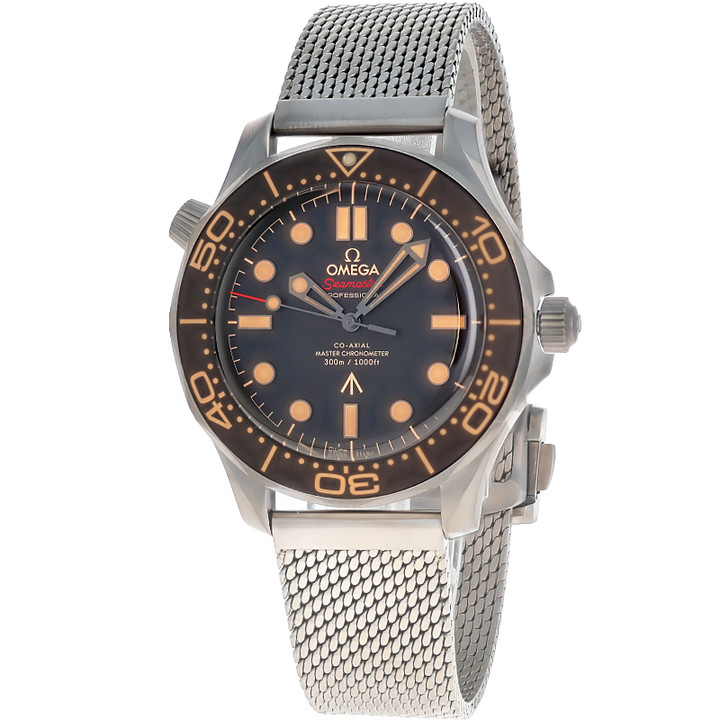 Omega Seamaster Diver 300M Automatic 42mm Brown Dial Steel Men's Watch 21090422001001