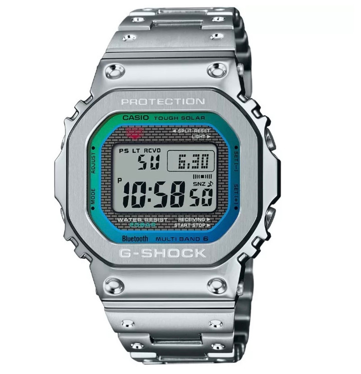 Casio G-Shock Digital 43.2mm Digital / Outer Blue-Green Gradation Dial Men's Watch GMWB5000PC-1