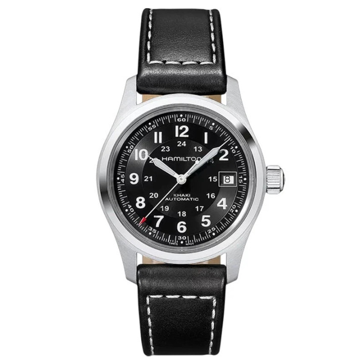 Hamilton Khaki Field Auto 38mm Black Dial Men's Watch