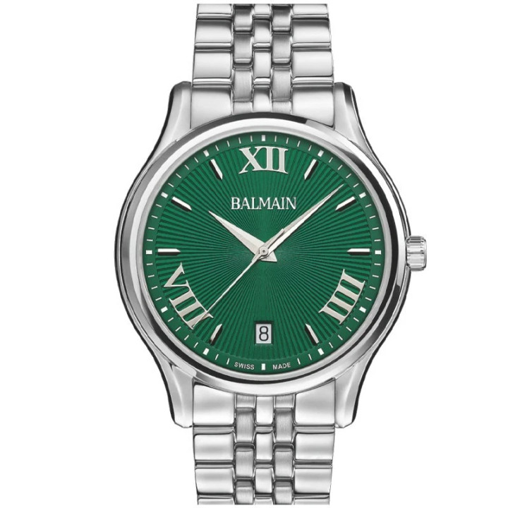 Balmain Beleganza 40mm Green Dial Men's Watch