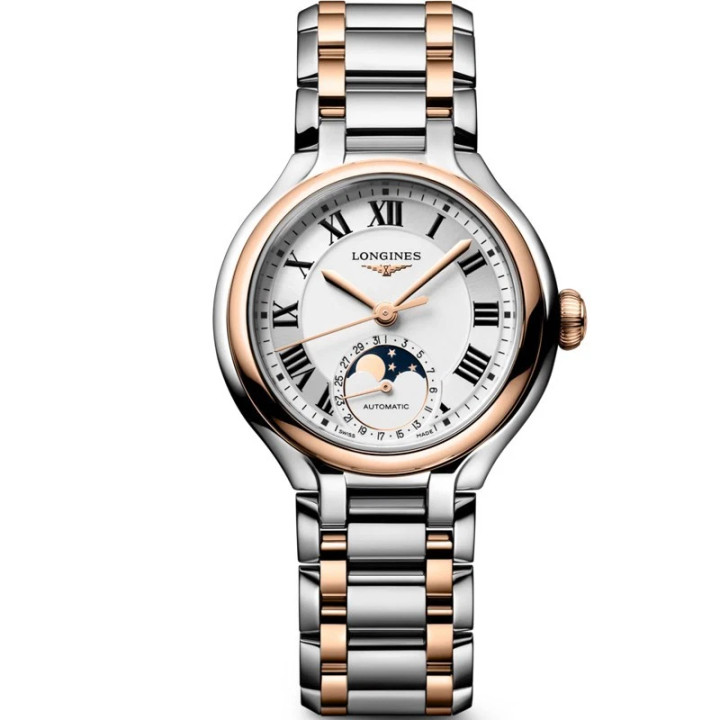 Longines PrimaLuna Moonphase 34mm Women's Watch