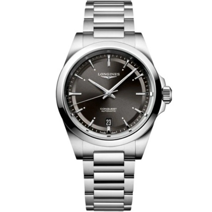 Longines Conquest 38MM Black Dial SS Men's Watch