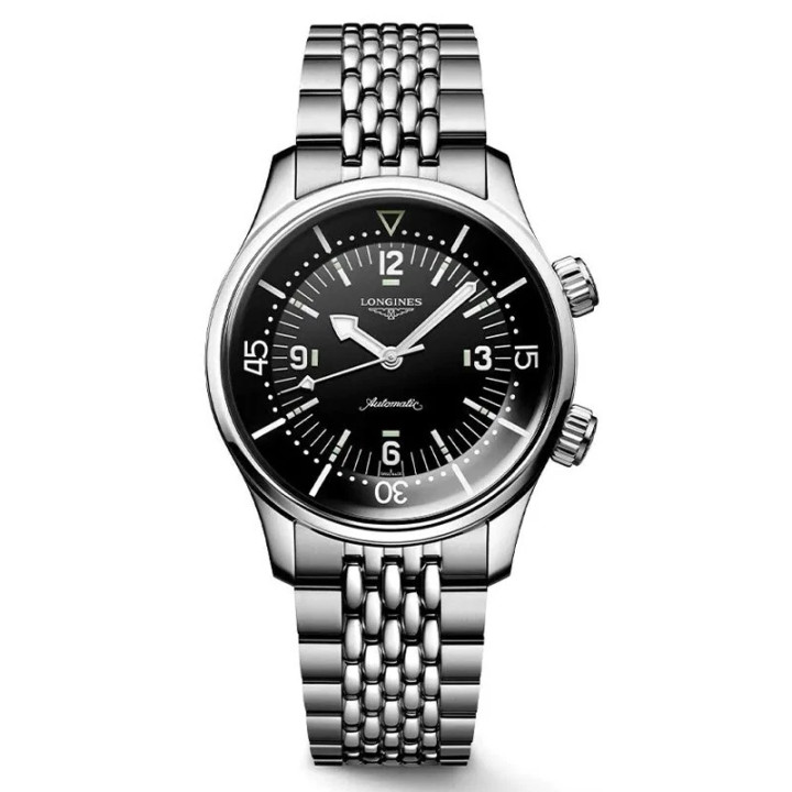 Longines Heritage Legend Diver Black Dial Auto 39MM Men's Watch