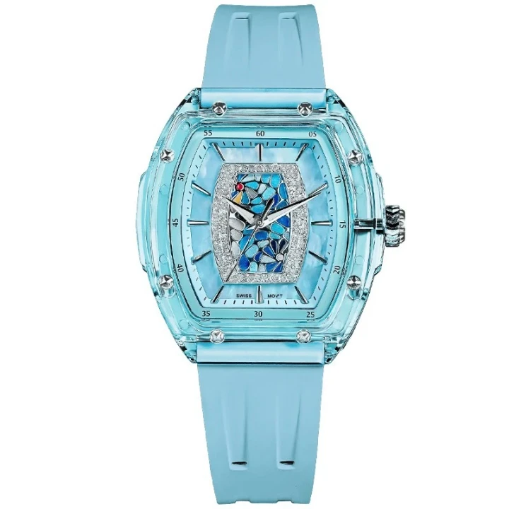 TSAR BOMBA Nucleus Femme 35mm White Dial Women's Women's Quartz Watch TB8219L-01