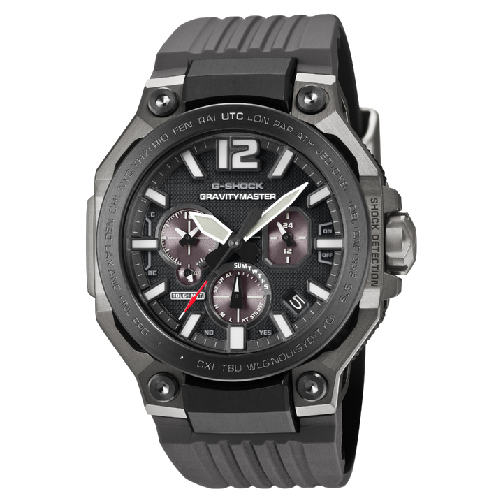 G-SHOCK Gravitymaster GWR-B3000 Gray and Black Men's Tough Solar Bluetooth Watch GWR-B3000B-8A