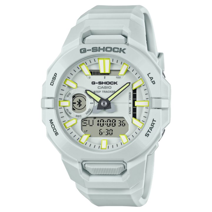 G-Shock G-SHOCK MOVE GBA-950 48.5mm White Digital Men's Watch GBA950-7A