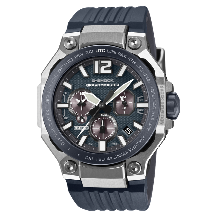 G-Shock GravityMaster GWR-B3000 47.3mm Black-Blue Men's Watch GWRB3000A-2A