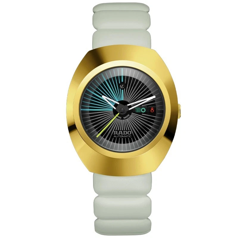 Rado DiaStar Original X Tej Chauhan Special Edition 38mm Matte Black Dial Men's Watch R12165155