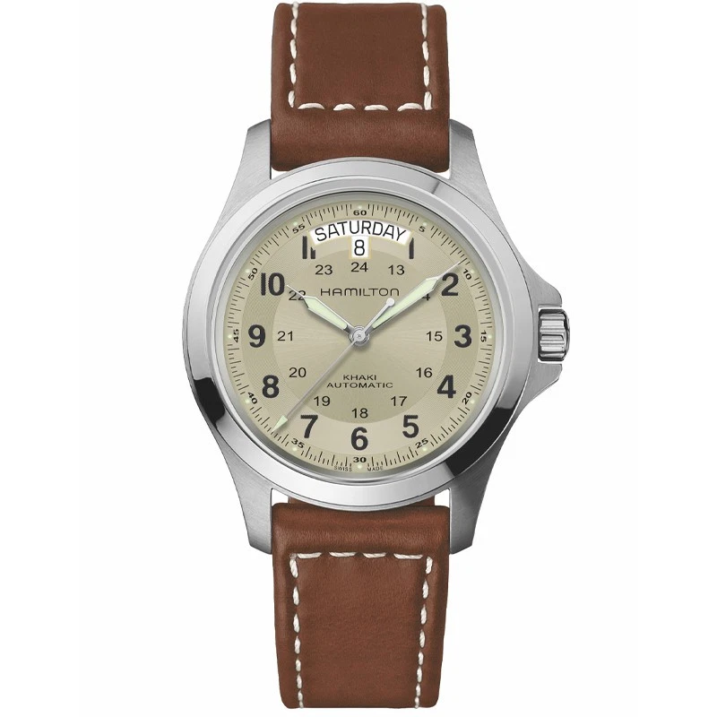 Hamilton Khaki Field King Auto 40mm Beige H64455523