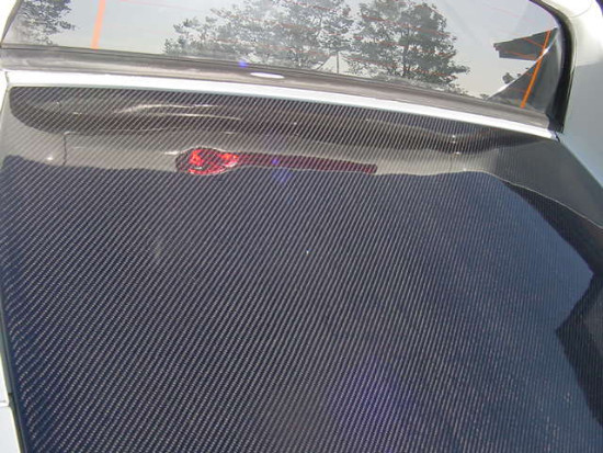AC209TRC Advan OEM Design 19931998 Honda Del Sol Carbon Fiber Trunk