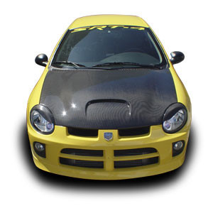 AC740HCSR - Advan SRT-4 Design 2003-2005 Dodge Neon Carbon Fiber Hood