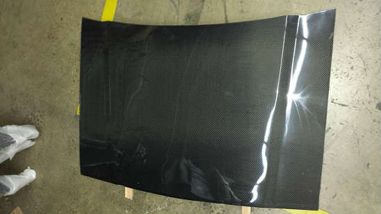 AC768HC - Advan OEM Design 1971-1977 Mazda RX3 Carbon Fiber Hood