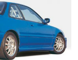 RS 1990-1993 Acura Integra  Hatchbach 2Door Left Side Skirt