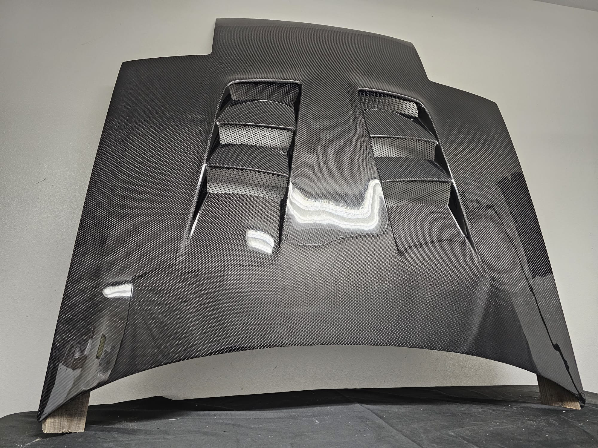 AC769HC - Advan OEM Design 1979-1985 Mazda RX-7 FB Carbon Fiber Hood