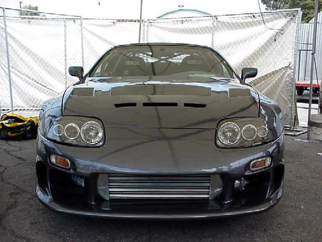 AC868HCV - Advan TS Design 1986-1992 Toyota Supra MK-III Carbon Hood