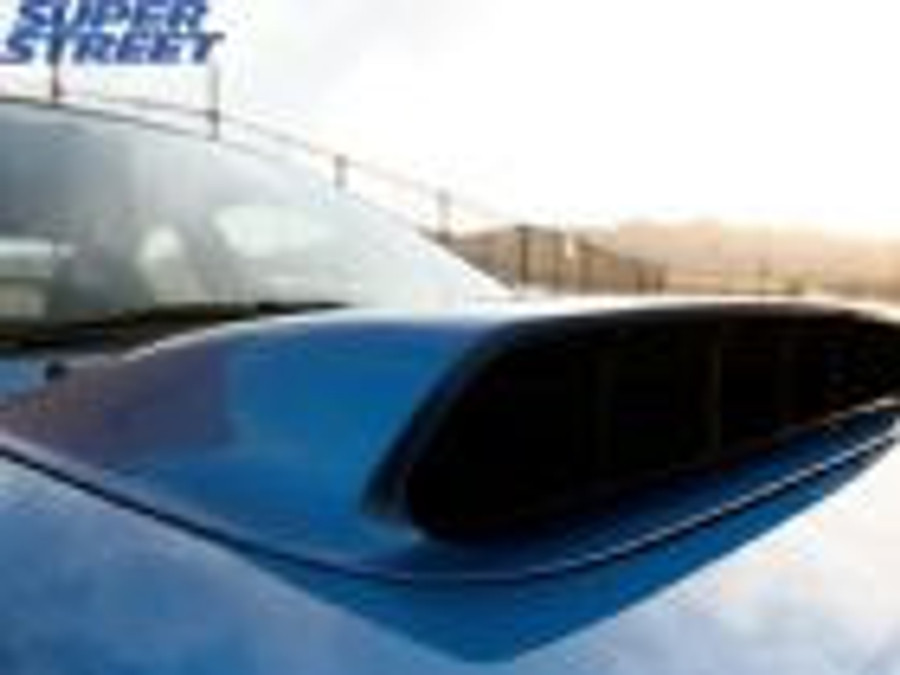 AC978HDC - Advan OEM Design 2002-2003 Subaru Impreza WRX Carbon Fiber Hood Scoop/Duct