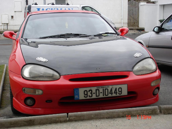 AC734HC - Advan OEM Design 1990-1995 Mazda MX-3 Carbon Fiber Hood