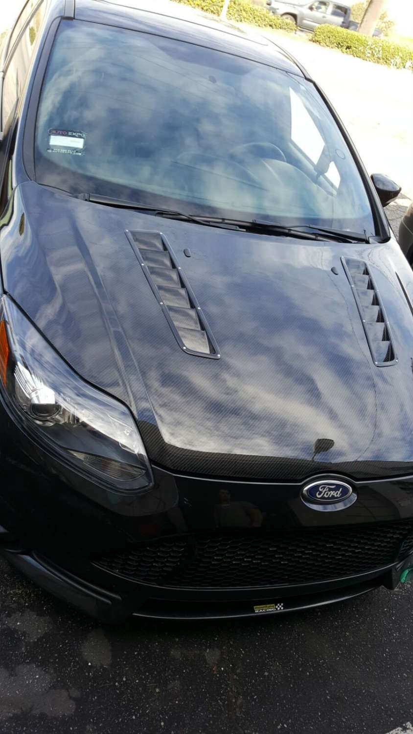 AC964HCRS - Advan RS Design 2012-2014 Ford Focus All Model Carbon Hood