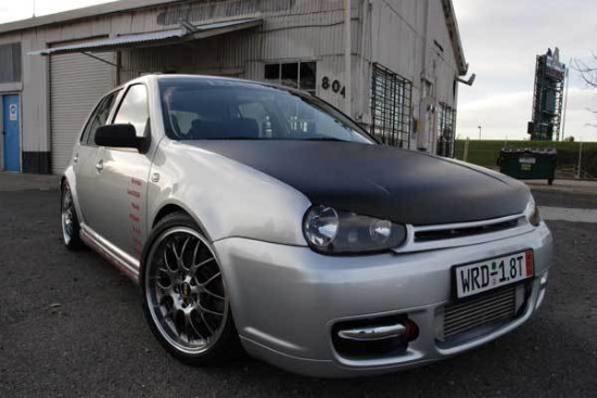 AC1975HCB - Advan BOSER Design 1999-2005 VW Golf  MKIV Carbon Fiber Hood