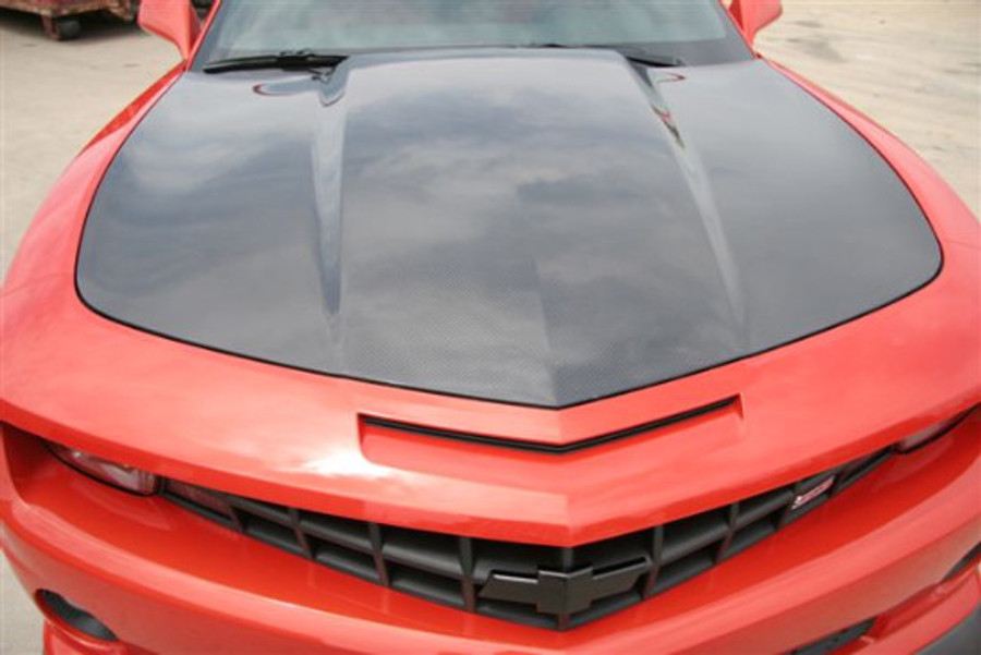 AC639HC - Advan OEM Design 2010-2013 Chevy Camaro Carbon Fiber Hood