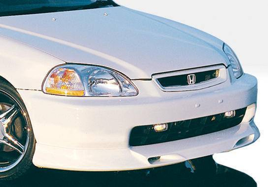 Type W 1996-1998 Honda Civic All Models RS Front Lip Polyurethane
