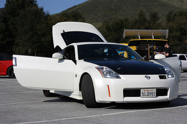 ポン AC722HC - Advan OEM Design 2003-2005 Nissan 350Z Z33 Zenki Carbon