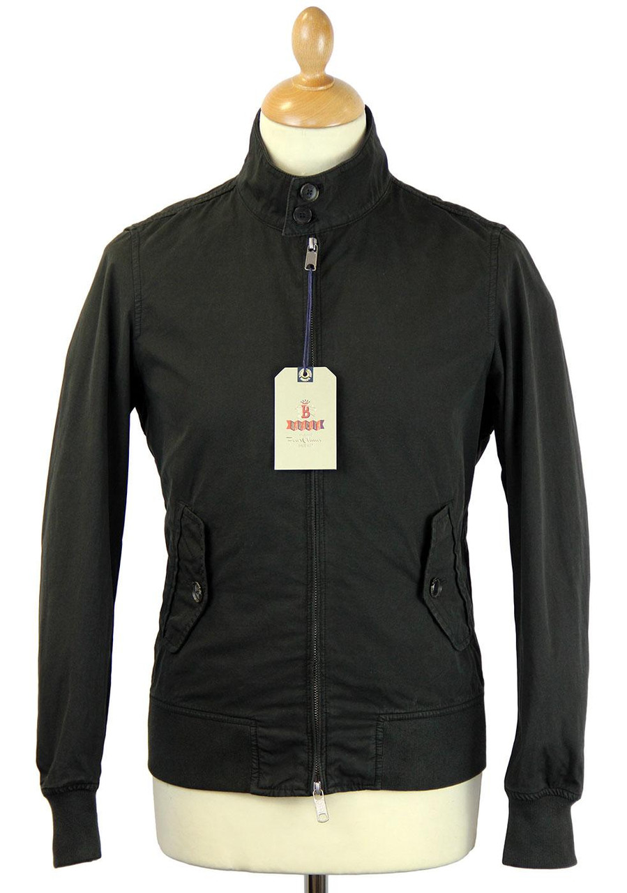 BARACUTA G9 Garment Dyed Harrington Jacket (FB)