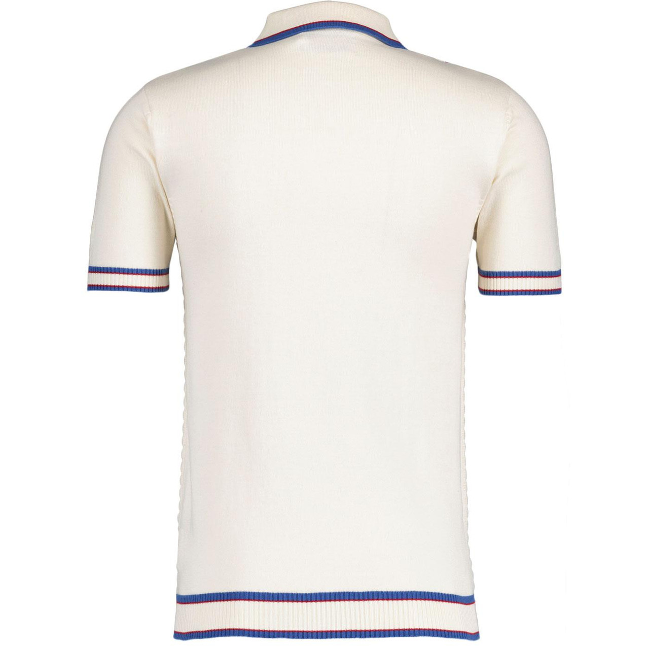 Miles MADCAP ENGLAND Mod Jacquard Knit Polo SW