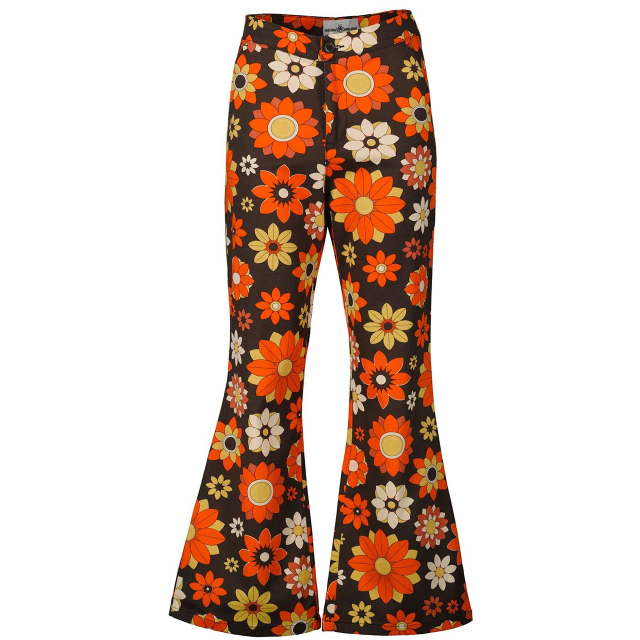 slim fit dress slacks 70s Girl Costume NZ main image 1