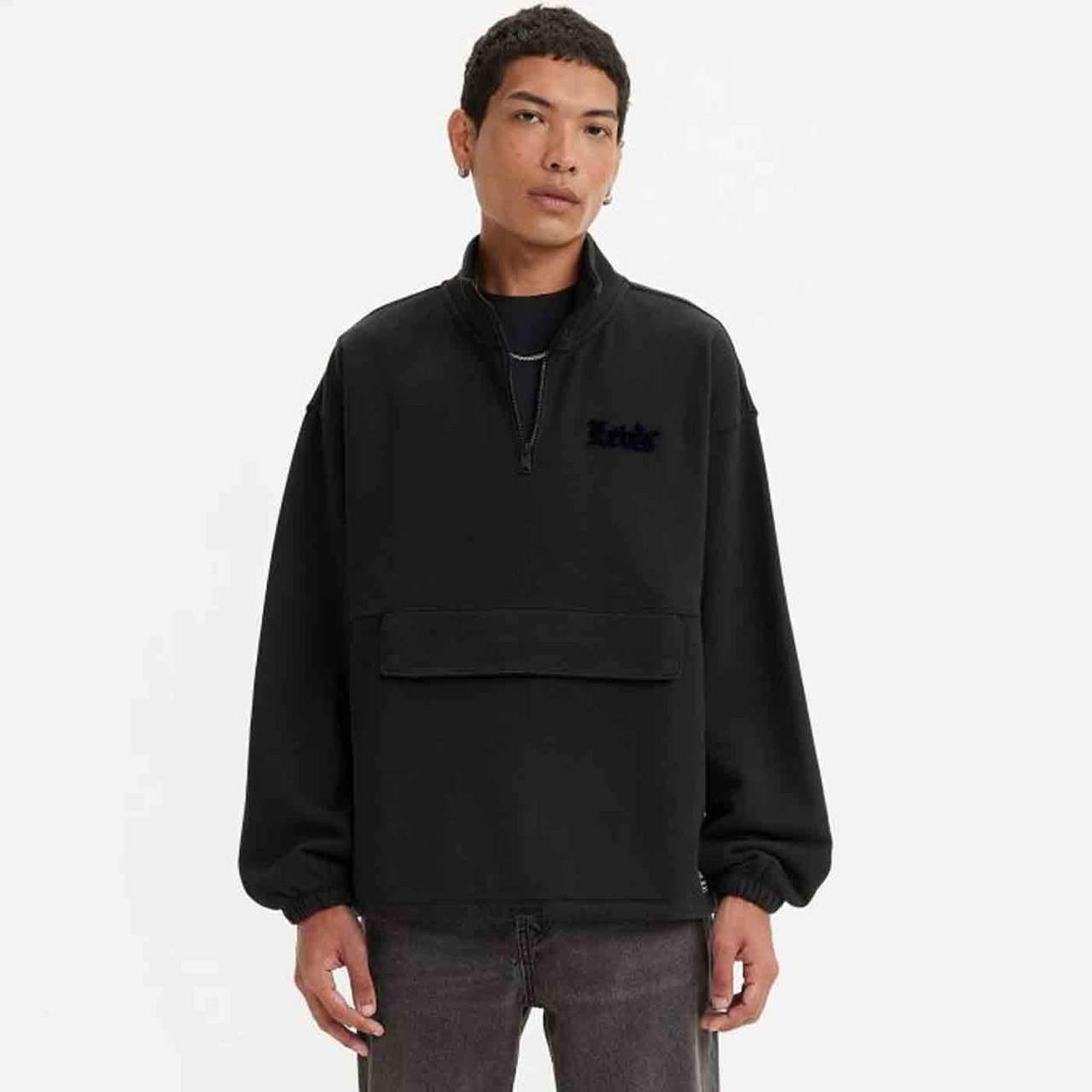 LEVI'S® Relaxed Graphic 1/4 Zip Retro Sweatshirt