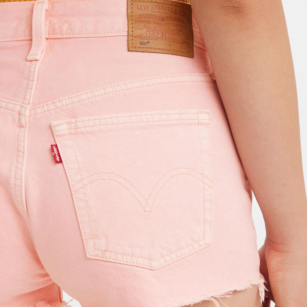 Levi's® Original 501® Retro Denim Short Light Pink