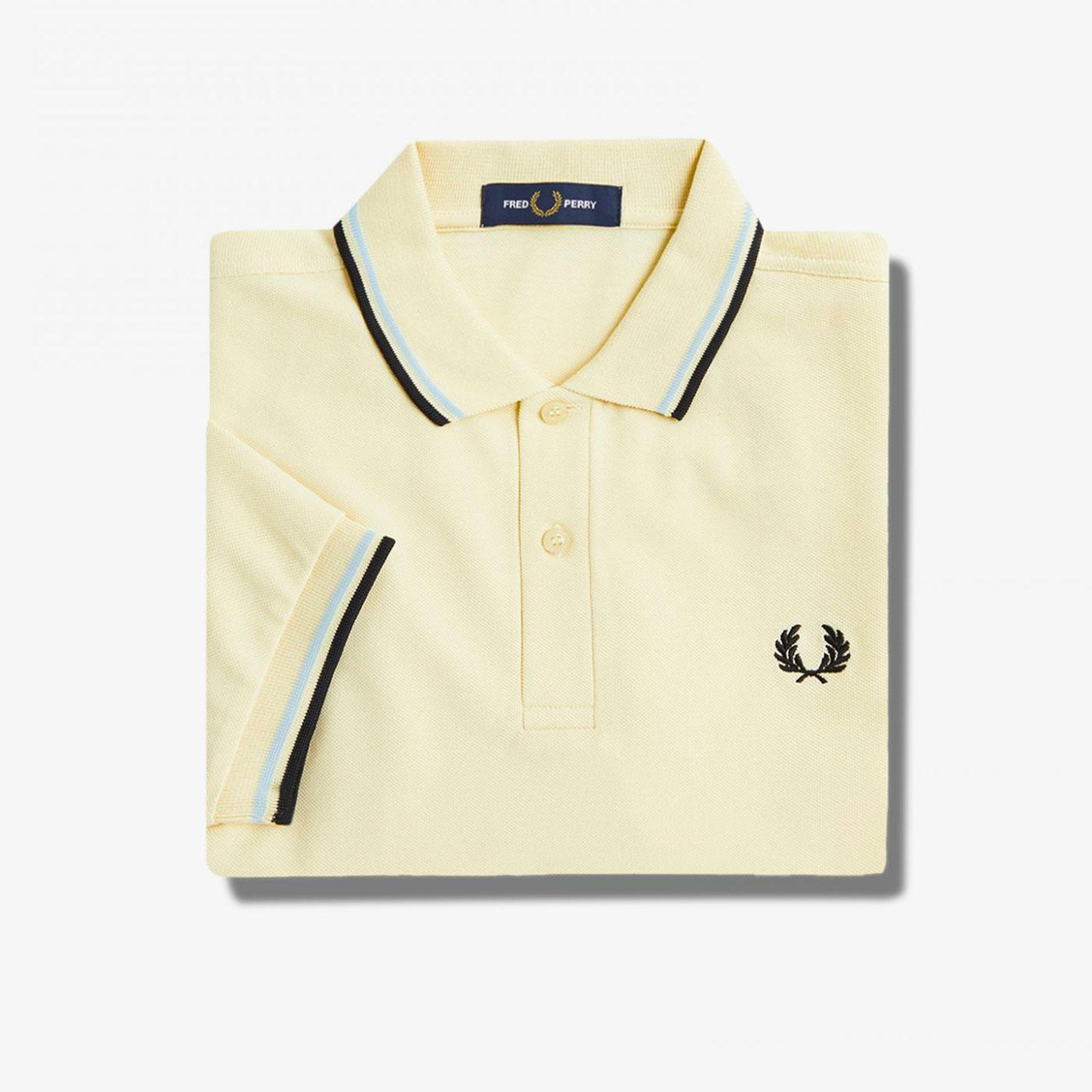 M3600 FRED PERRY MOD TWIN TIPPED POLO SHIRT IC/LI