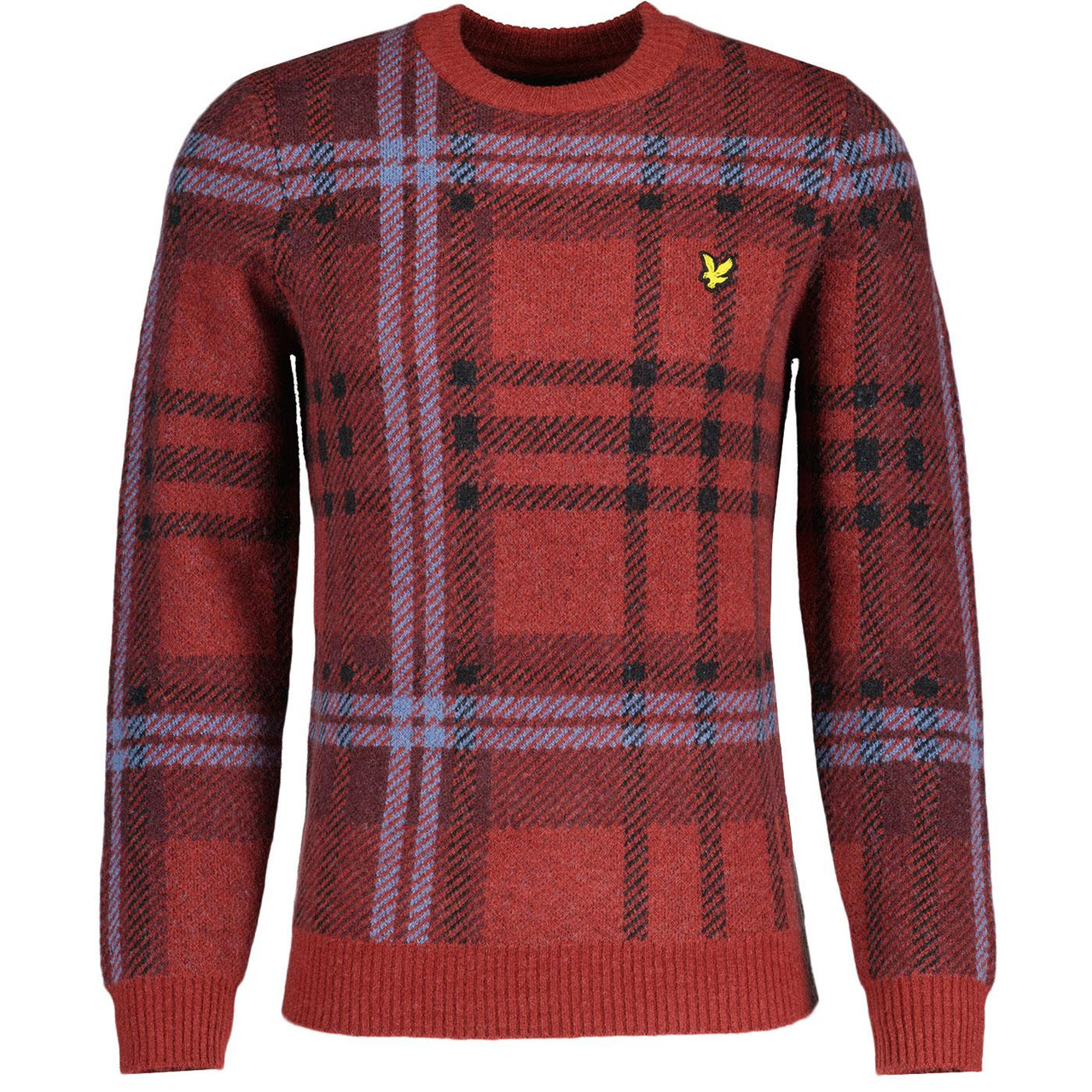 Lyle & Scott Classic Tartan Check Knit Jumper (BG)